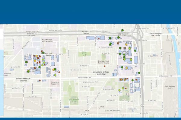 All-Gender map at UIC